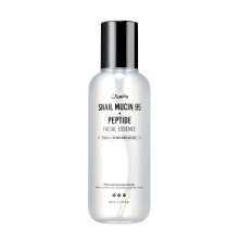 JUMISO Snail Mucin 95% + Peptide Essence 4.73 fl.oz / 140ml | Hydrating Serum with Snail Face Moisturizer for Dry Skin Daily Deep Hydration Korean
