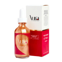 Aura Shimmering Dry Body Oil nem zsros, csillog barnt Hipoallergn ultra-Hidratl, gyorsan felszvd kkuszos desmandula jojoba argn mang-