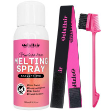 Dolahair Lace Melting Spray til GlueLess parykker blondebinding smeltespray Bond Adhesive Wig Glue Spray blonde front smeltespray til limlse par