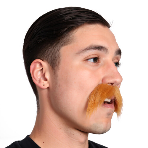 Materiale per Barba Finta Autoadesiva per Costume e Halloween (Zenzero) 2
