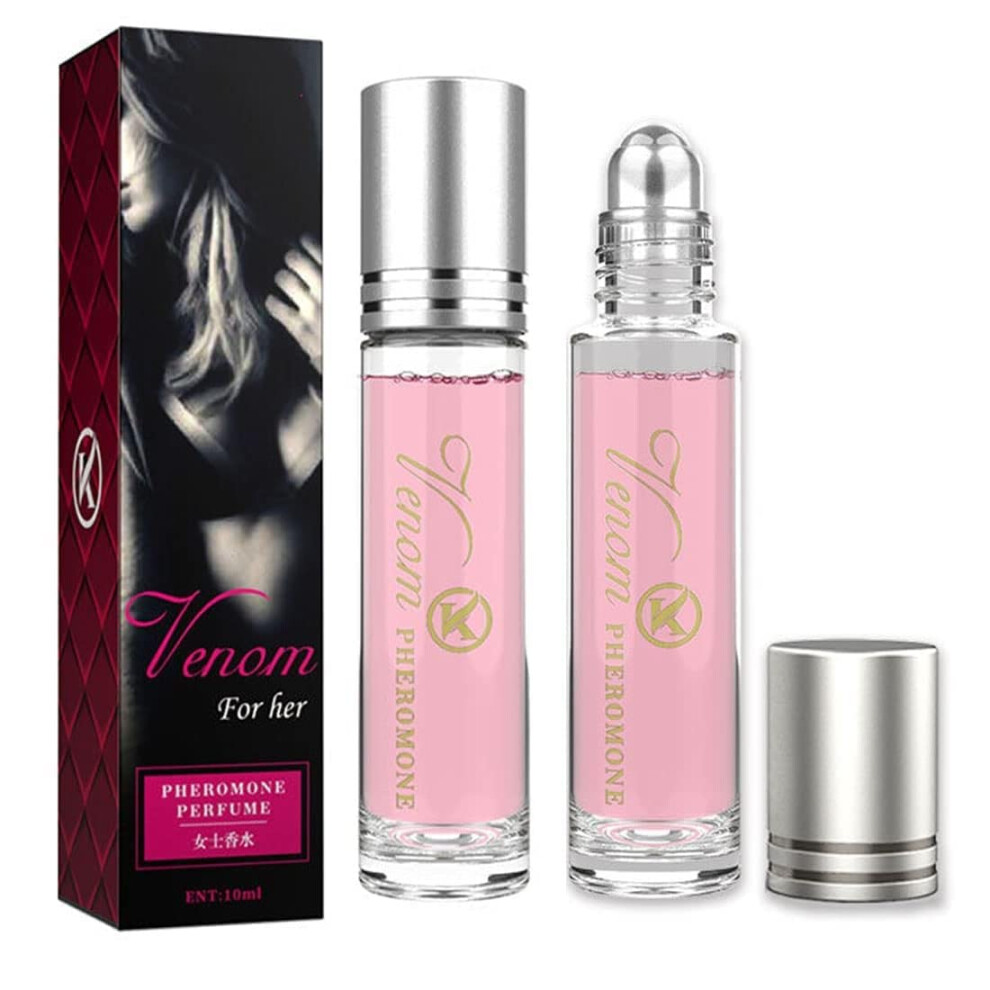 masatow Women Pheromone Perfume - Long-lasting and Addictive Personal Roll-on Pheromone Perfume Oil Fragrance - Cologne for Women to Attract Men (Pack