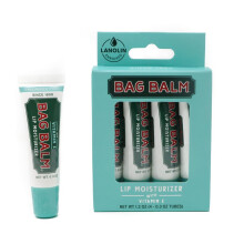 Vermont's Original Bag Balm Geurvrije lippenbalsem met vitamine E | Pak van 4 buizen van 0,3 oz