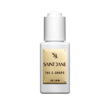 SAINT JANE - The C Drops (Vitamin C Glow Drops Serum) | Luxury Floral-Infused Clean Skincare (1 fl oz | 30 ml)