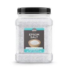 Sale Epsom Birch & Meadow 4 libbre Solfato di magnesio puro inodore per bagno e ammollo