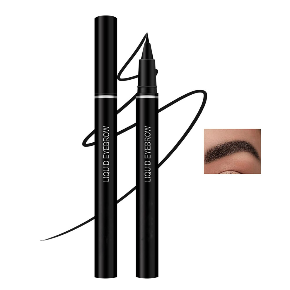 Lï¿½Tt Dag Easilydays 5 Colors Eyebrow Pencil, Multifunctional Ultra-Fine Liquid Eyeliner & Eyebrow Pencil,Long-Lasting Waterproof&Smudge Proof, Quick Drying, Sm