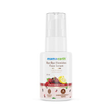 Mamaearth Bye Bye Blemishes Face soro | Pele radiante com vitamina C & Mulberry | Ajuda a reduzir cicatrizes e marcas | Hidrata o leve para todo