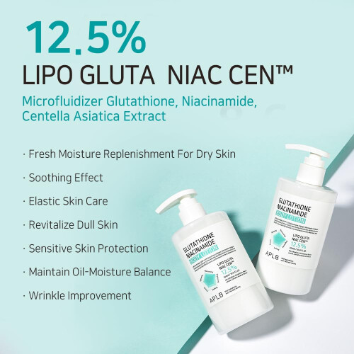 APLB, Glutationa Niacinamida, Lâmina Corporal, 10,14 fl oz (300 ml) 2