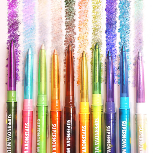 Lápis Gel Multicromático Supernova (004, Electra) 2