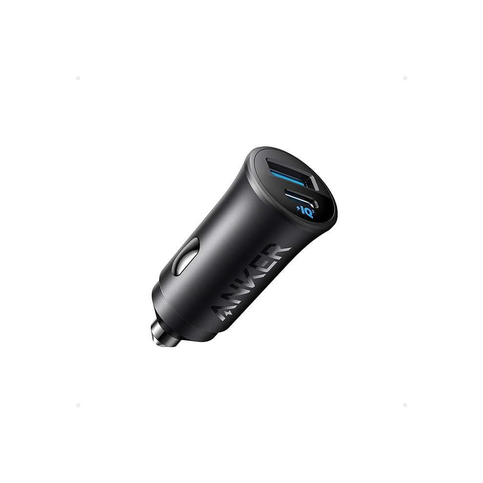 Anker Car Charger, 30W 2-Port Car Charger Adapter, USB C Car Charger with PowerlQ 3.0, For iPhone 16/15/14/13/12 Series