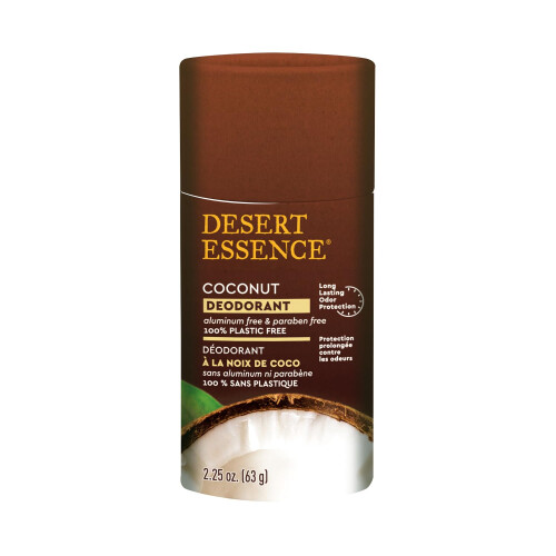 Desert Essence, Deodorant, Kokosnuss, 2,25 Unzen (63 g) 1