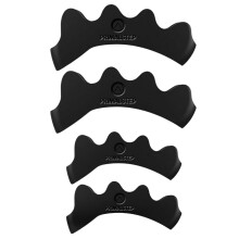 VYCE PrimalStep Toe Separators - Over 50% Thicker and More Durable than ALL Others - Doctor Recommended - Designed in the USA - 4 pack (1 Pair Si