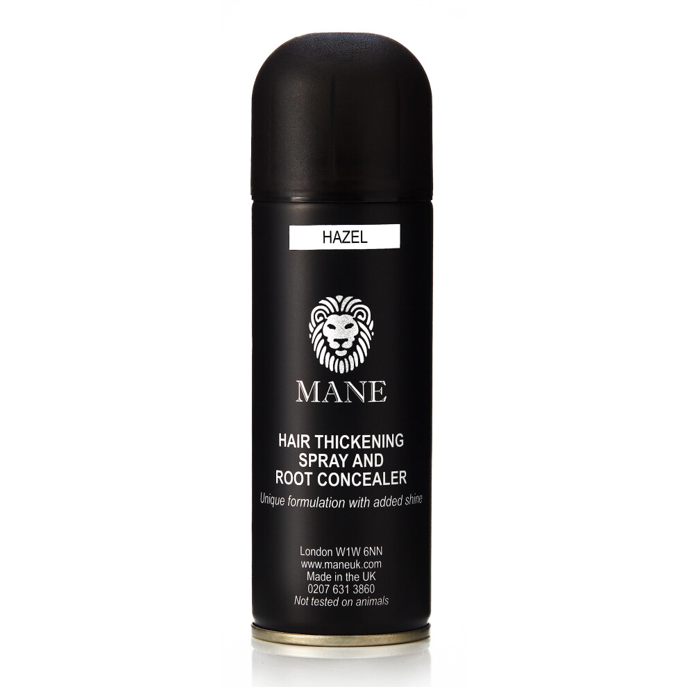 Hriva Mane Hair Thickening Fiber Spray (200 Ml Hazel)