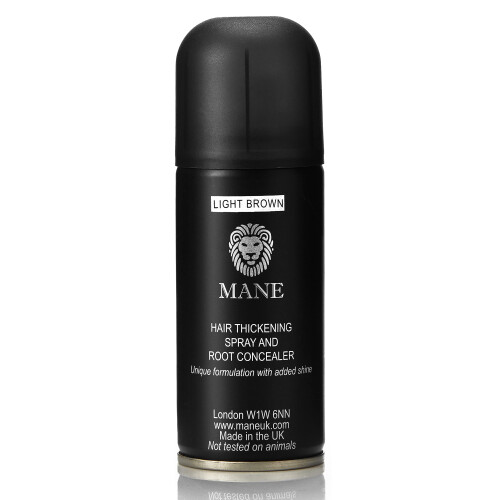 MANE Haarverdichtendes Faserspray (100 ml Hellbraun)