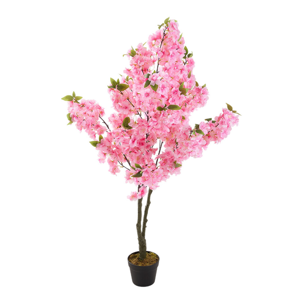 130cm Artificial Cherry Blossom Tree in Pot for Decoration