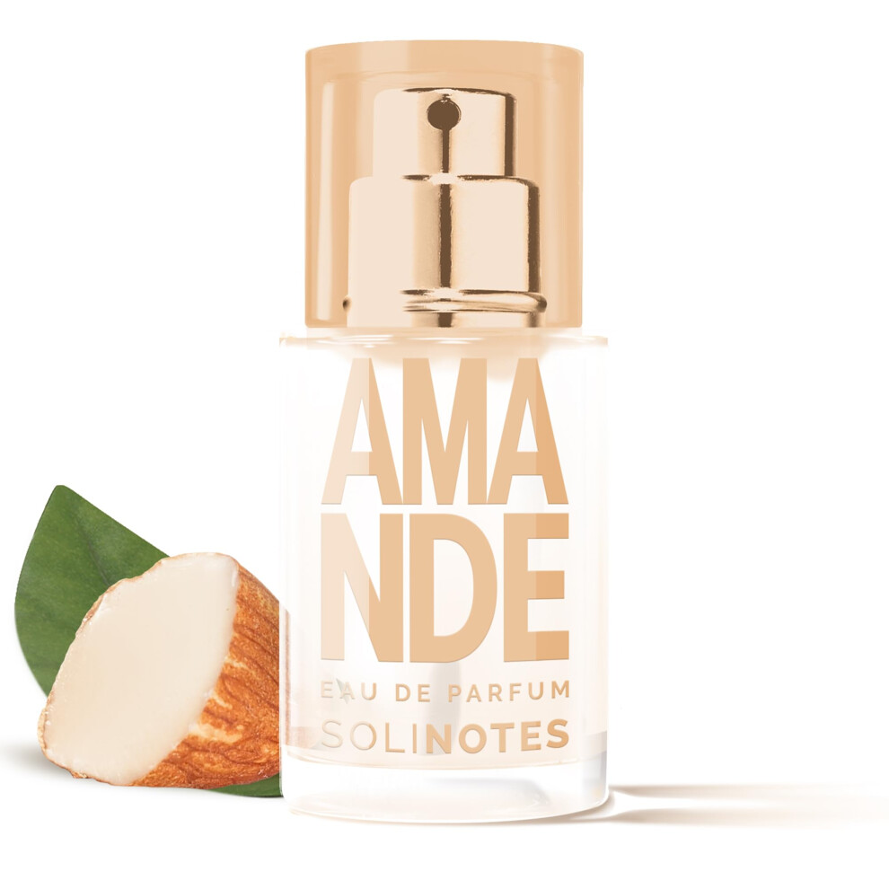 Solinotes Par Solinotes Almond Perfume For Women - Eau De Parfum | Delicate Floral And Soothing Scent - Made In France - Vegan - 0.5 Fl.oz