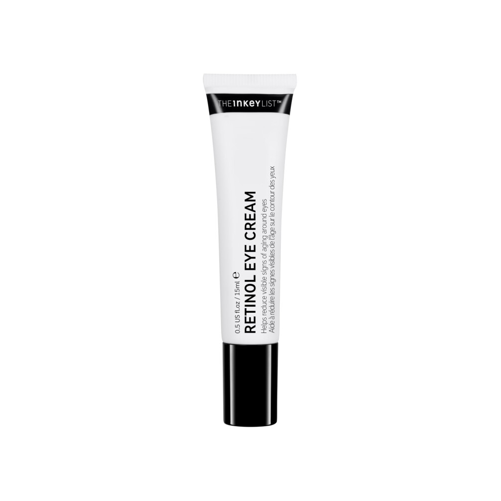 The INKEY List Retinol Eye Cream 0.5 oz/15ml  Reduce Wrinkles and Fine Lines  Night Cream  Vegan Friendly  Suitable For All Skin Types