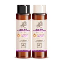 Soapbox Biotin & Superfruit Shampoo & Conditioner Set with Vegan Collagen Aloe and Shea Butter Pack of 2 Sulfate Free Paraben Free Silicone Free