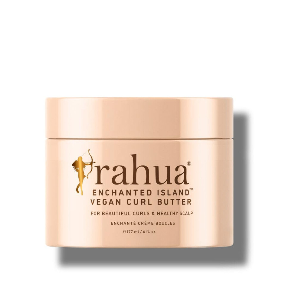 Rahua Enchanted Island Vegan Curl Cream Butter 6 Fl Oz Produits pour cheveux boucl   s pour le soin du cuir chevelu et des cheveux Cr   me coiffante