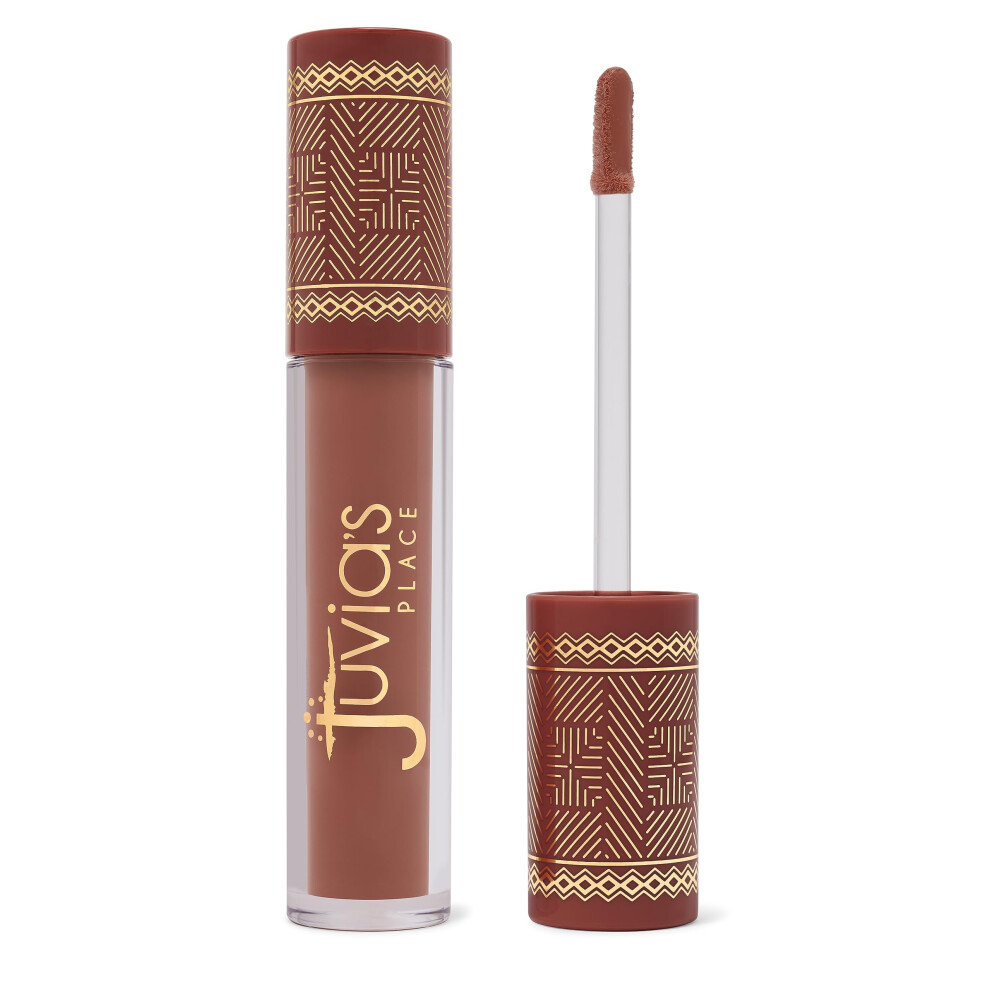 Juvias Sted Brown,Clear Juvia's Place Coffee Shop Lip Gloss Cookiebutter - Moisturizing Beauty Tinted Clear Glows Hydrating Long Lasting Plumping Shine Glossy Colored Pout St