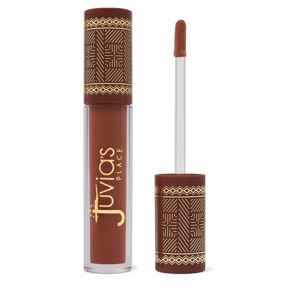 Juvias Sted Brown,Clear Juvia's Place Coffee Shop Lip Gloss Saltedcaramel - Moisturizing Beauty Tinted Clear Glows Hydrating Long Lasting Plumping Shine Glossy Colored Pout S