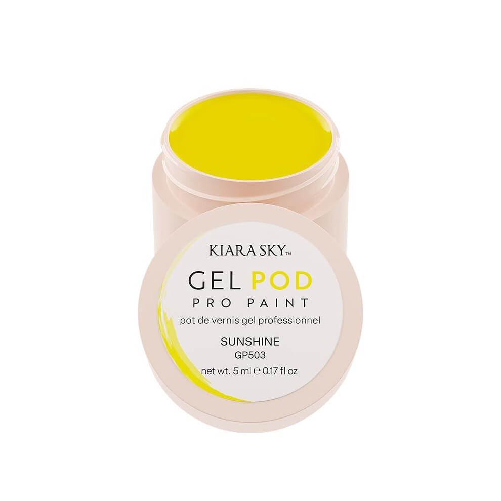 Kiara Sky Professional Nails Gel Art Pod 0.17 Fl Oz - Sunshine
