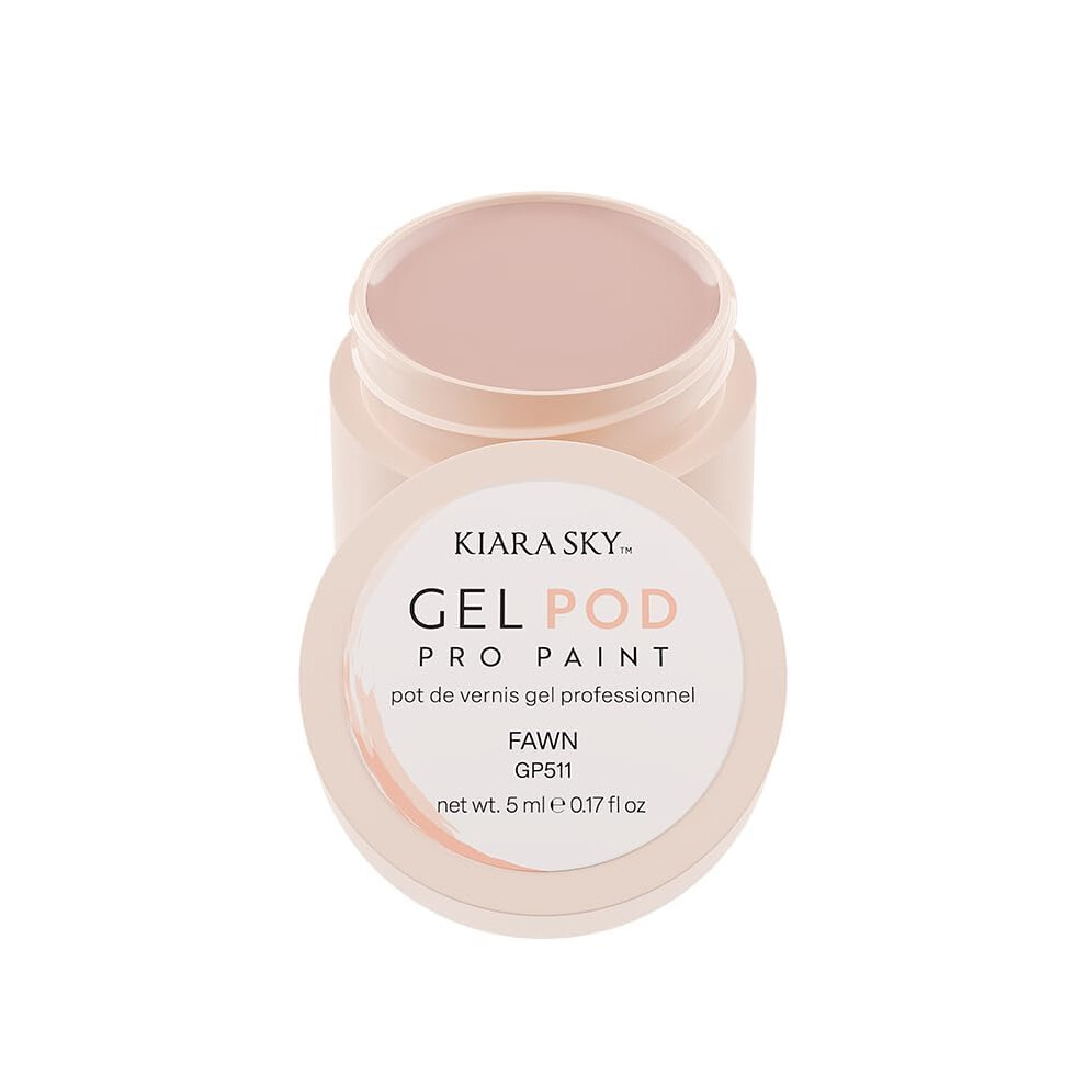 Kiara Sky Professional Nails Gel Art Pod 0.17 Fl Oz - Fawn