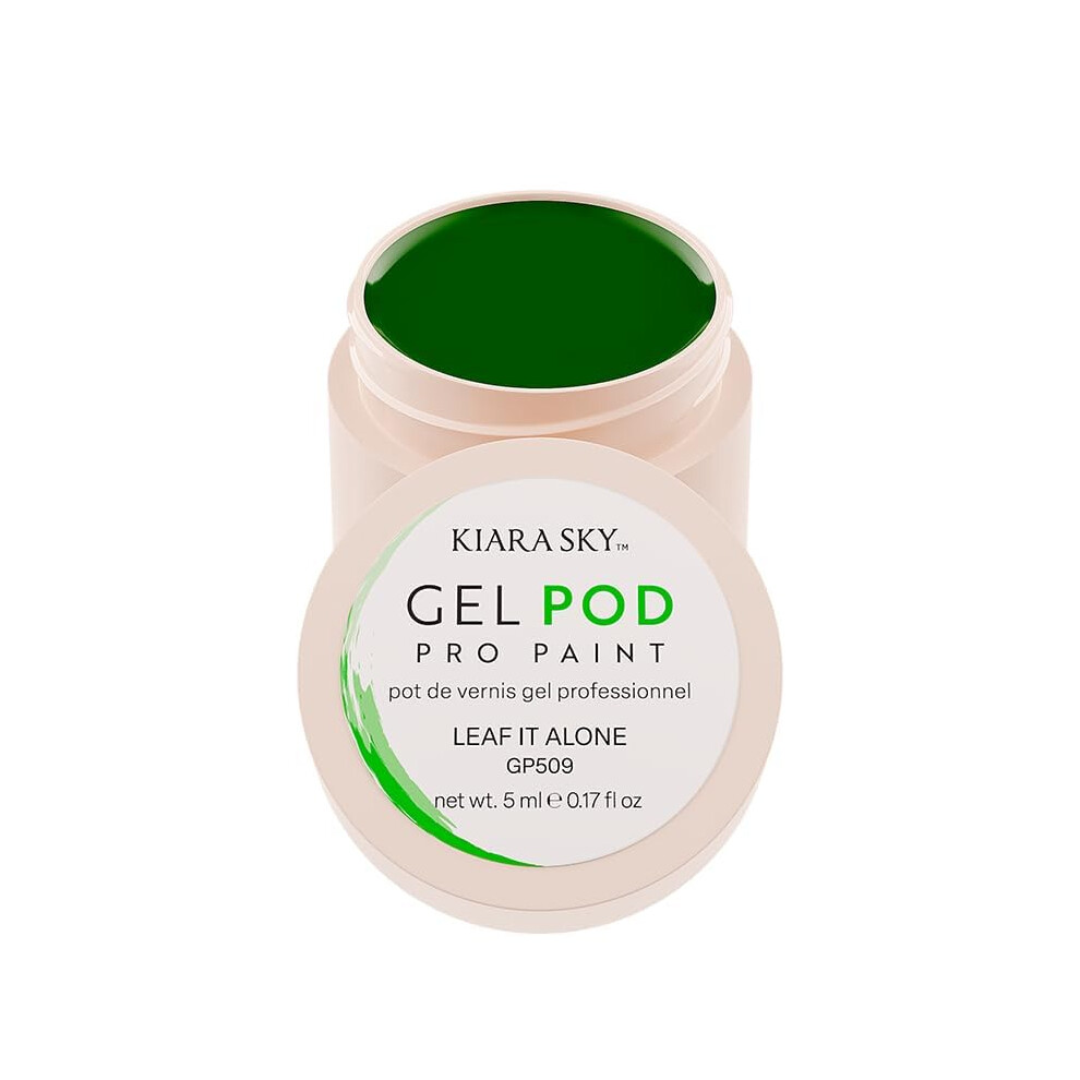 Kiara Sky Professional Nails Gel Art Pod 0.17 Fl Oz - Leaf It Alone