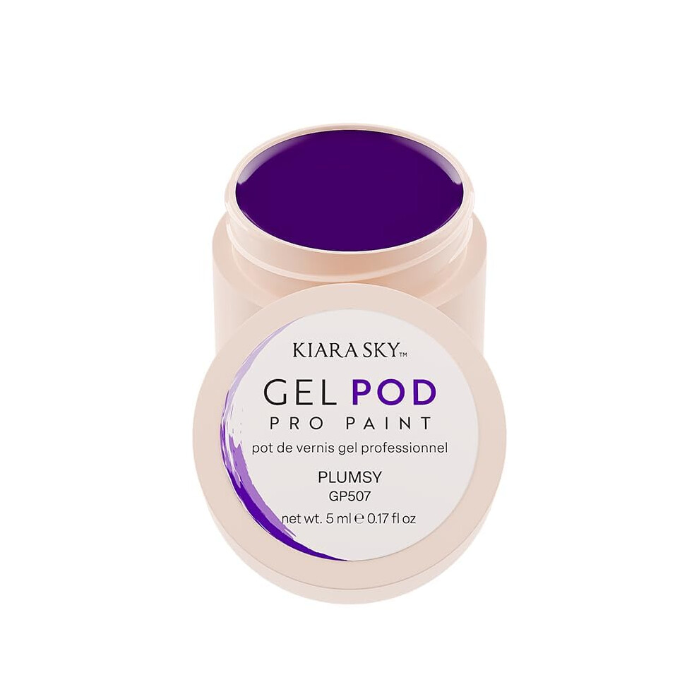 Kiara Sky Professional Nails Gel Art Pod 0.17 Fl Oz - Plumsy