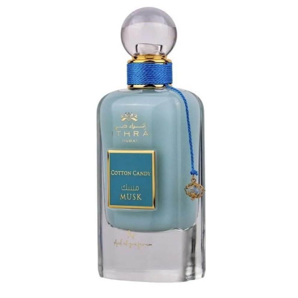 Dom Alhambra Ard Al Zaafaran Ithra Dubai Cotton Candy Musk Eau De Parfum Spray For Women 3.4 Ounce