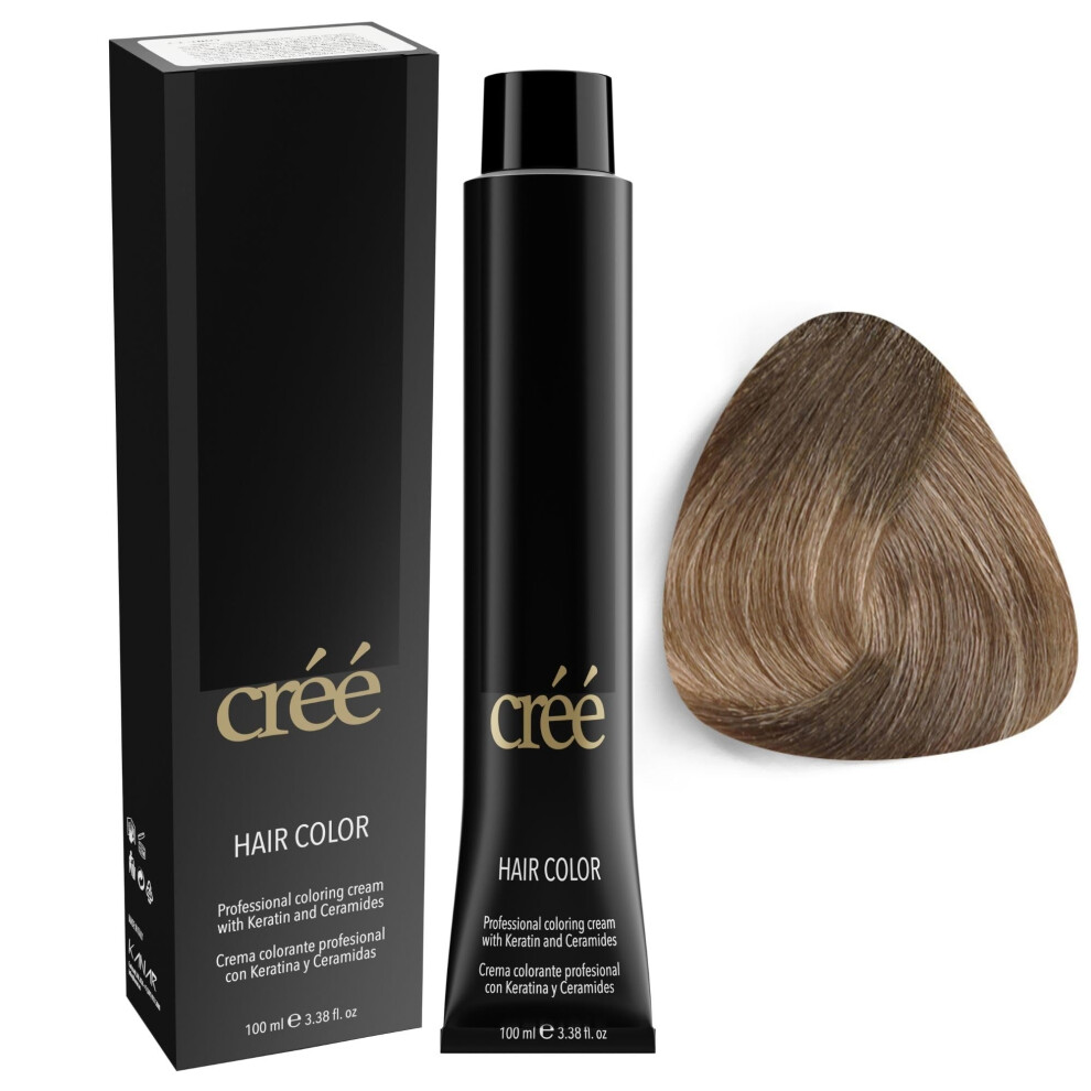 Cr? Light Cree Professional Permanent Hair Color 100Ml - 3.4 Fl.oz. ( Ash Blond - 8.1)