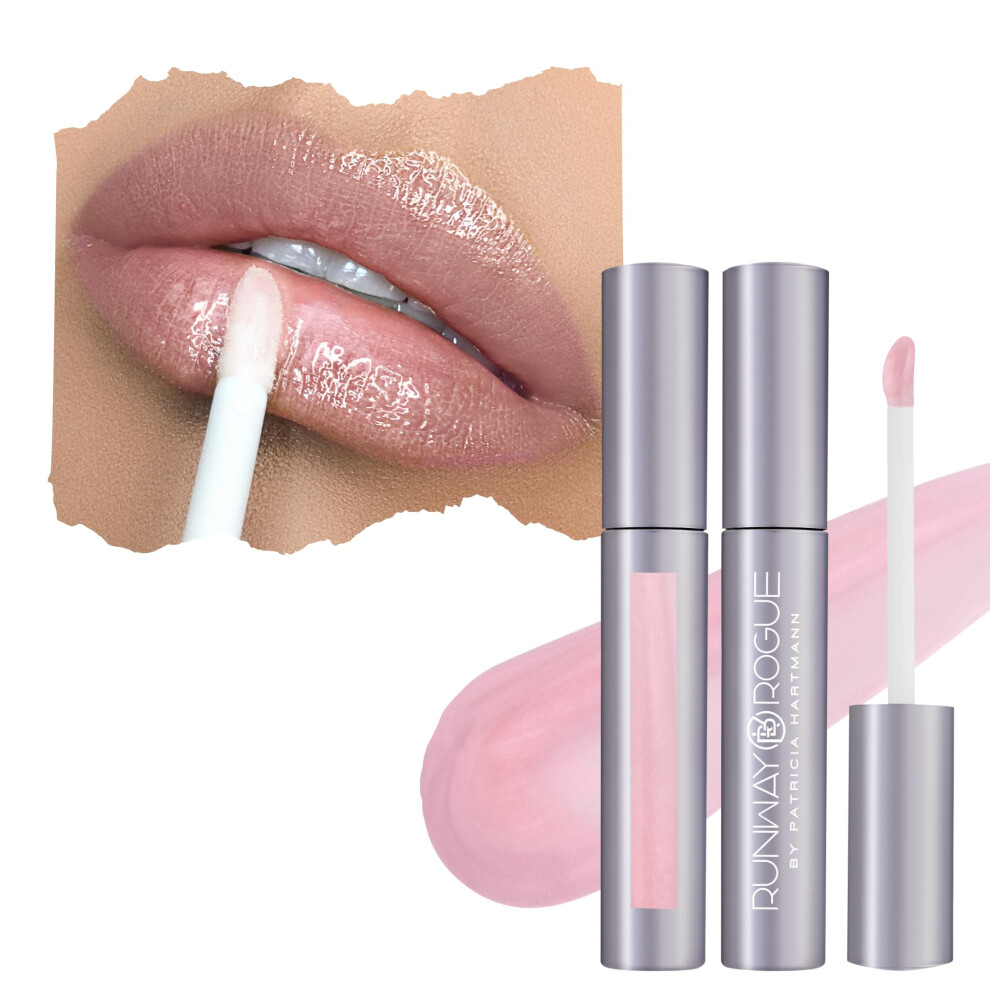 Dareb K Z Dr Hy Runway Rogue Classic Lip Gloss Pale Pearly-Pink Ultra-Sheer Hydrating Lip Gloss Bride In Show