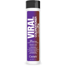 Celeb Luxury Lila Haarfarbe, Colorwash-Conditioner f r Br nette + Bondfix Bond Rebuilder, semipermanente Haarfarbe, vegane Haarfarbe