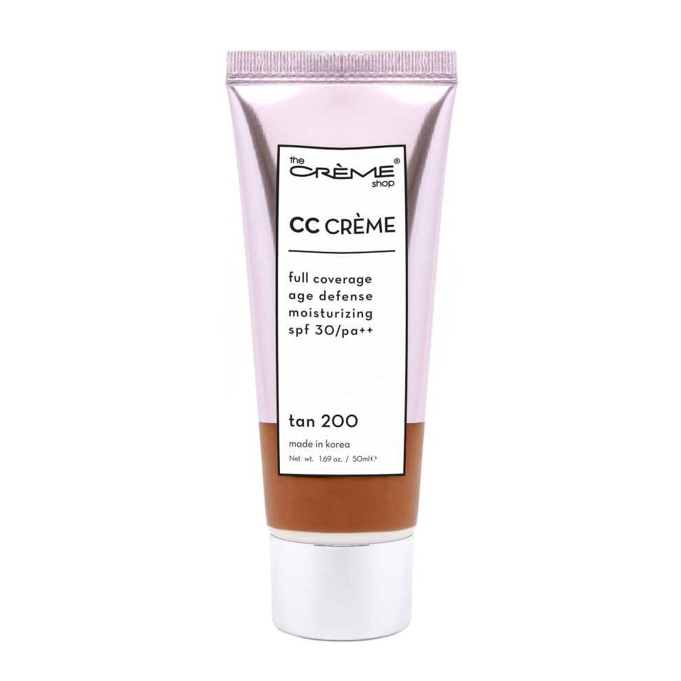 Crme -Butikken The Creme Shop Color-Adapting Makeup Infused With Kokum Butter Grapeseed Oil Cica Vitamin C And Aloe Leaf Extract - Full Coverage Hydrating Spf