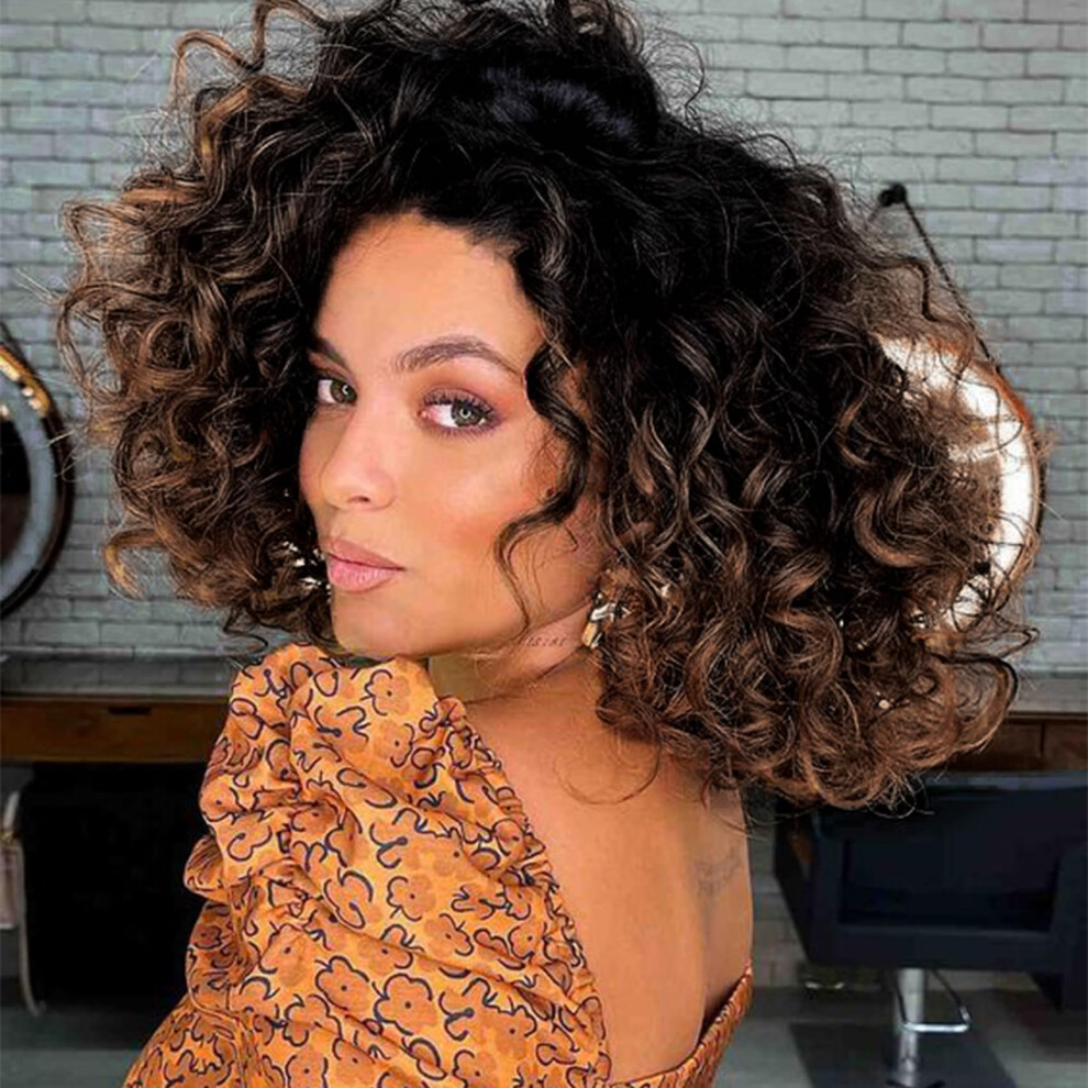 Earya Unisex Not,Specified 7 Packs Gogo Curl Crochet Hair 10 Inch Short Curly Crochet Hair For Women Beach Curl Water Wave Deep Twist Crochet Braids Synthetic Braiding Hair Exte