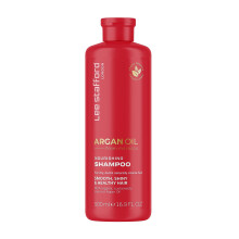 Lee Stafford Argan Oil Nourishing Shampoo, 16.9 Fl Oz Best For Dry Dull & Frizzy | Shine & Silky Hair | Defrizz Hairs