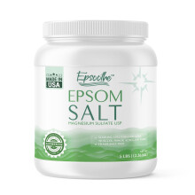 Sel de bain et gommage pour les pieds Epsoothe (2,2 kg) | Sulfate de magn sium pur et naturel USP | Apaise les muscles et les articulations, am l