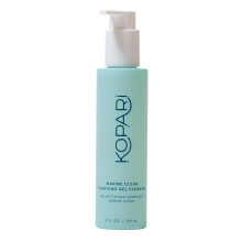Kopari Marine Clean Purifying Gel Cleanser Infused with Amino Acids & Vitamin B5 Dual-Action Gel-to-Foam Cleanser Gentle and Nourishing 5 oz