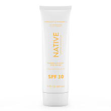 Native Sunscreen SPF 30  Zinc Oxide Dermatologist Tested Suitable for Sensitive Skin & Hawaii Compliant  5 Ounces | Pineapple & Coconut Scent Sun Prot