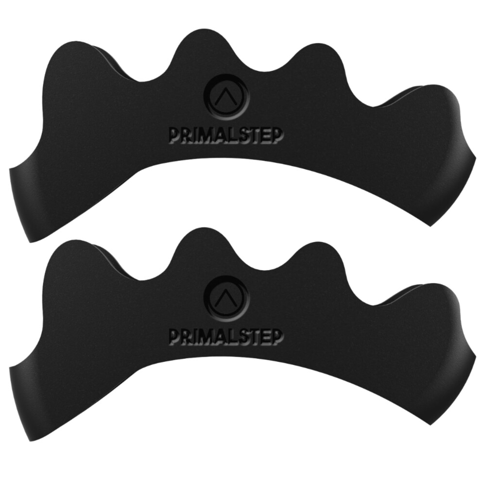 Vyce Primalstep Size Large Toe Separators - Over 50% Thicker & More Durable - Dr. Recommended - Correct Foot Bunion Pain Plantar Fasciitis - Toe Str