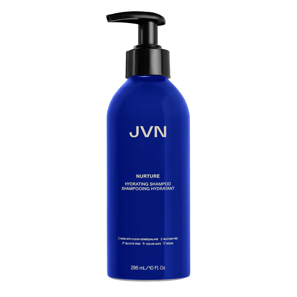 Jvn Nurture Hydrating Shampoo New And Improved Instantly Moisturizing And Deeply Nourishing Shampoo For Dry Hair 10 Fluid Ounces