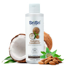 SRI SRI TATTVA Hydrating Conditioner for Smooth and Shiny Hair - Ayurvedic Hair Conditioner with Bhringraj and Aloe Vera to Restore Hair Shine and Mo
