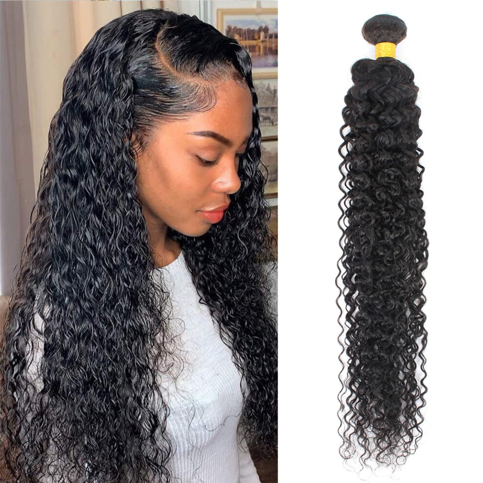Royal Impression Unisex Not,Specified 12A Water Wave Bundles Human Hair 22 Inch Water Wave Human Hair One Bundles 100% Unprocessed Brazilian Virgin Hair Wet And Wavy Human Hair Weave Bundl