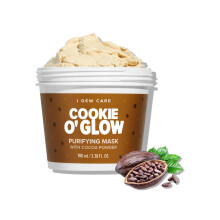 I DEW CARE Wash-Off Gezichtsmasker - Cookie O' Glow | Hydraterend en zuiverend voor droge huid, 3.3