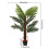 Living And Home 120 CM Artificial Palm Tree Potted Plant Home Decoration 6