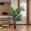 Living And Home 120 CM Artificial Palm Tree Potted Plant Home Decoration 1
