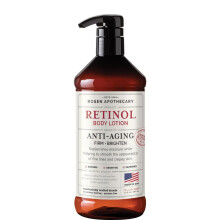 Rosen Apothecary Anti-Aging Retinol Body Lotion  Caffeine Firms Skin  Boosts Collagen  Restores Youthful Glow  480ml