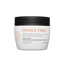 Luseta Tangle Free Hair Mask for Women and Men for Detangling with Keratin and Argan Oil Color Safe Hair Mask for Curly and Wavy 16.9oz