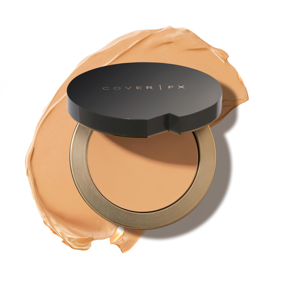 COVER FX Total Cover Cream Foundation - Shade M4 - Buildable Coverage - Natural Finish - Oil-Free - Sweat-Proof