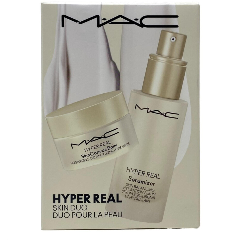 Mac Adresa Mac Hyper Real Skin Duo ~ Hyper Real Serumizer 1 Fl Oz And Hyper Real Balm 0.50 Oz
