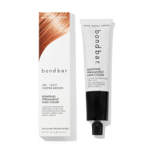 Bondbar 5RC Light Copper Brown Bonding Permanent Creme Hair Color Javt hajfestk minden hajtpusra Vegn Beptett kts 2,05 Oz